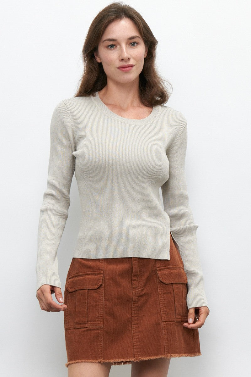 Corduroy Mini Skirt