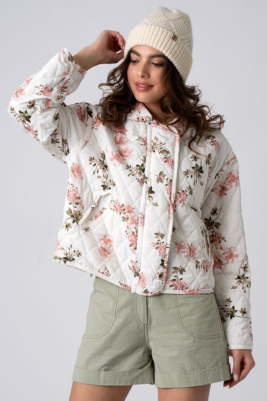 
                      
                        Diamond Quilt Garden Bomber
                      
                    